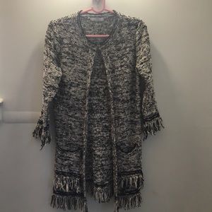 Tweed cardigan size xs